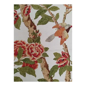 Gp & J Baker Linen Fabric "Chinese Eldon" 6 Yards