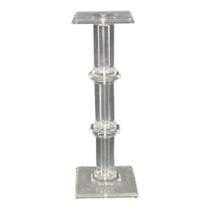 Rare Mid Century Modern Pedestal Plant Stand in the Manner of Charles Hollis Jones