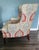 Coastal Pair of Authentic Thibaut Monterey Wing Chairs For Sale - Image 3 of 17