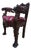 Bishops Throne in Carved Wood, 1800s For Sale