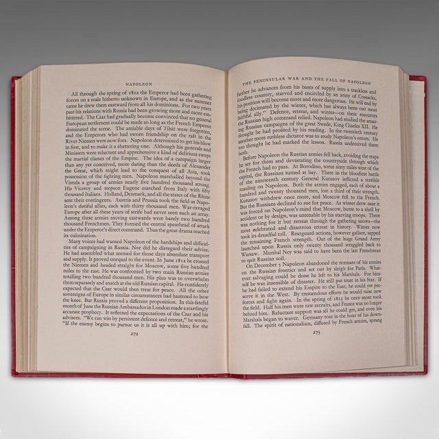 Red Vintage 4 Vols History of the English Speaking Peoples, Winston Churchill, Book For Sale - Image 8 of 12