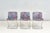 Purple 6 Steel Gastone Rinaldi Dining Chairs for Rima, Italy 1970 For Sale - Image 8 of 12