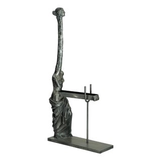 Salvador Dali, Venus with the Giraffe, 1973, Bronze & Silver Plating For Sale
