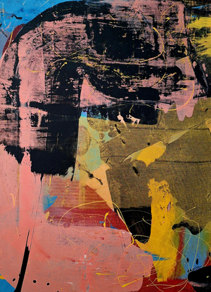 Monika Rossa, Abstraction, 2026, Oil Painting on Canvas