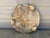 19th Century Hand-Carved Round Wooden Cutting Board For Sale - Image 12 of 12
