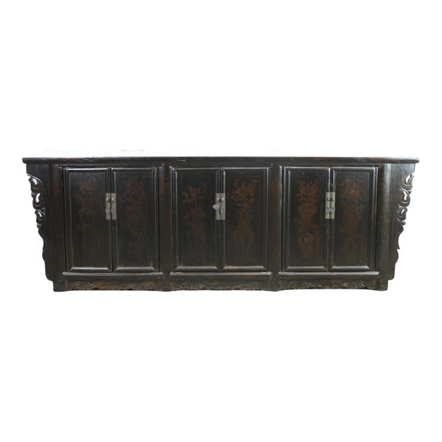 Late 19th Century Antique Chinese Shanxi Sideboard For Sale