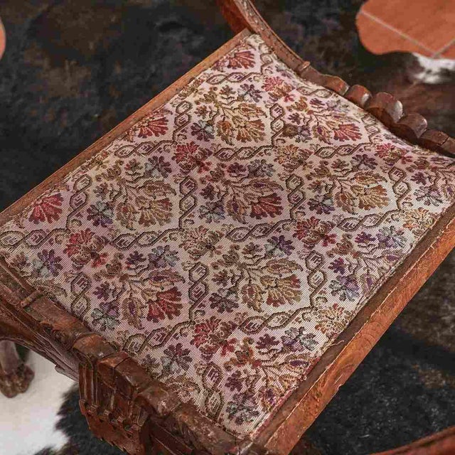 Antique Wooden Armchair, 1900s For Sale - Image 5 of 13