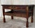 About 19th century Spanish Renaissance walnut writing table is a splendid example of the breed, with classical...