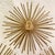 Gold Metal Starburst or "Sea Urchin" Wall Decor - Set of 3 For Sale - Image 4 of 11