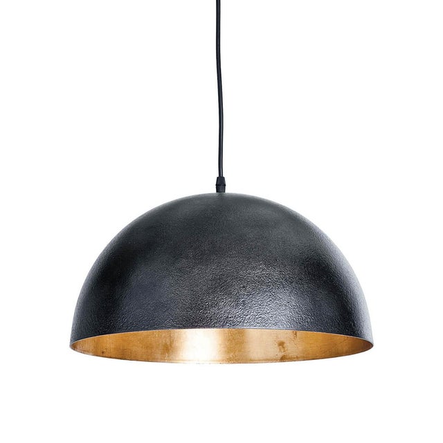 Black Regina Andrew Sigmund Pendant Small in Black and Gold For Sale - Image 8 of 8