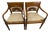 Late 20th Century Anglo-Indian British Colonial Cane Armchairs From the General Hospital Set For Sale