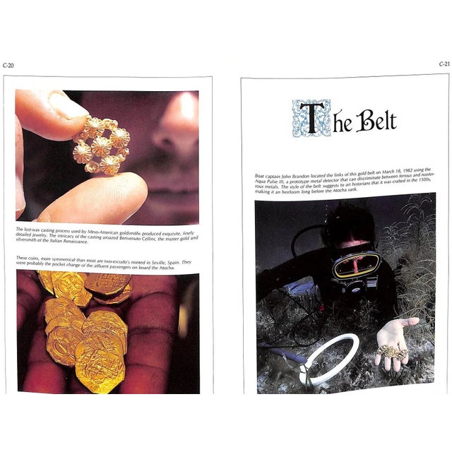 "Treasure of the Atocha: A Four Hundred Million Dollar Archeological Adventure" 1986 Mathewson, R. Duncan III For Sale - Image 14 of 17