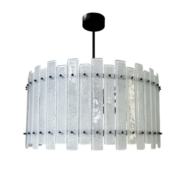 Italian 21st Century Murano Bars Chandelier by Fabio LTD For Sale - Image 3 of 7
