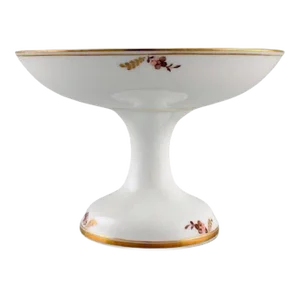 Golden Compote in Porcelain from Royal Copenhagen