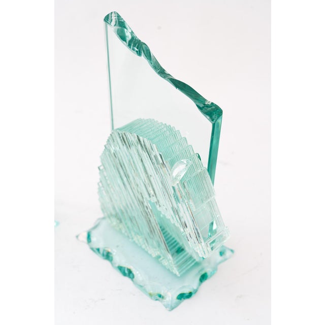 Glass Horse Head Bookends, Vienna, Austria, 1970s, Set of 2 For Sale - Image 11 of 18