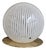 Vintage Italian Murano Glass Globe Table Lamp by Itre, 1970s For Sale