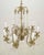 Metal Restored French Eight Arm Brass Crystal Chandelier For Sale - Image 7 of 10