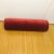 1970s 1970s Red Cranberry Velvet Bolster For Sale - Image 5 of 5