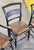 Late 19th Century Set of 5 Antique 19th Century Black Stenciled L Hitchcock Country Dining Chairs For Sale - Image 5 of 17
