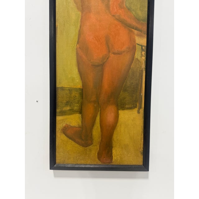 American School Nude Study, School of the Museum of Fine Arts Boston, 1952 For Sale - Image 4 of 10