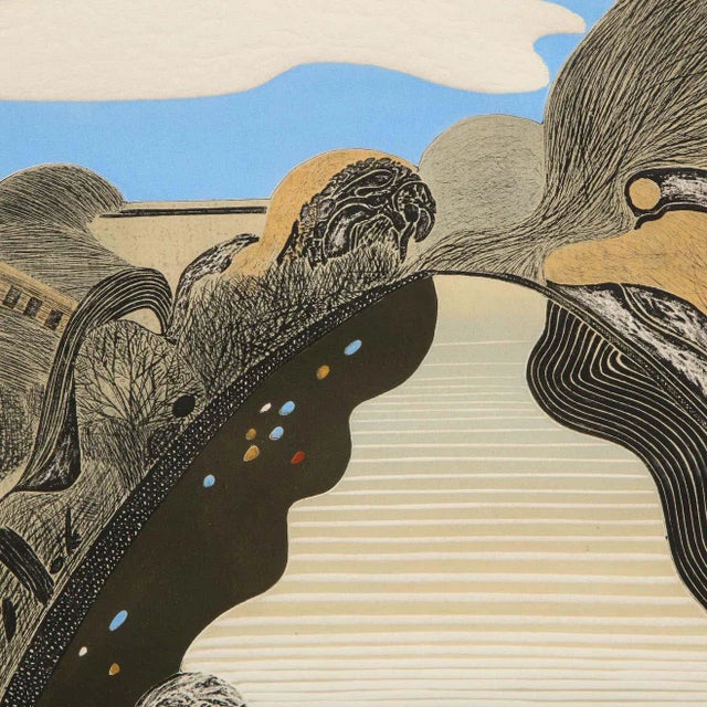 1977 "Nuage Blanc" Lithograph For Sale - Image 9 of 12