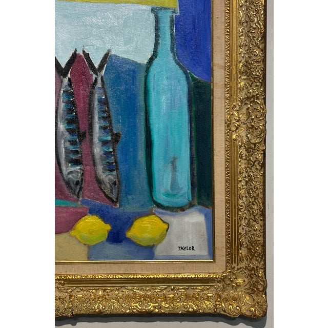 Still Life Painting 'Tres Pescados' by California Artist Jonathan Taylor For Sale - Image 4 of 6