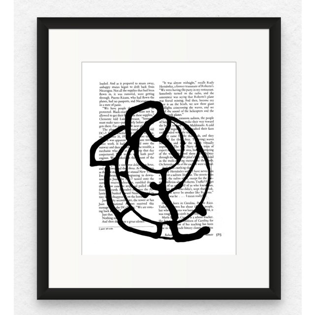 Black & White Abstractions No. 6 is a sophisticated contemporary abstract work by artist Diane Grant, originating from a...