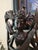 Wood Mid 20th Century Art Deco Balinese Modernist Macassar Ebony Sarasvati Swan Rider Sculpture For Sale - Image 7 of 18