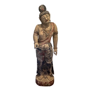 Antique Asian Female Statue For Sale