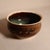 Vintage Signed Wabi Sabi Studio Pottery Stoneware Bowl With Sculptural Handles in a Earthy Brown & Green Glaze For Sale In Tulsa - Image 6 of 10