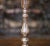 French Mid-Century French Silvered Brass Candle Holder With Ornate Rim and Fluted Base For Sale - Image 3 of 7