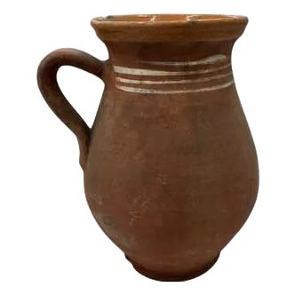 Antique Hungarian Folk Art Pottery For Sale