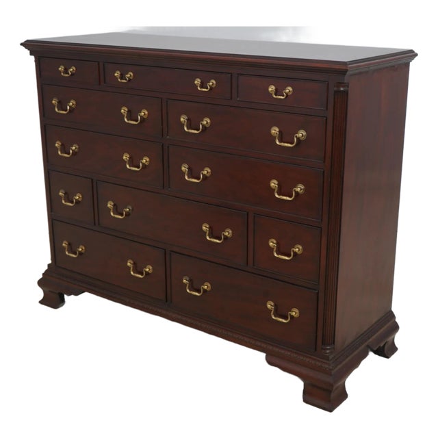 Henkel Harris Mahogany Model 176 Gentlemans Chest For Sale