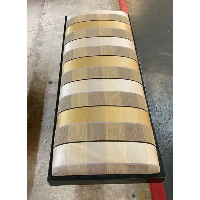 Mid-Century Modern Mid-Century Modern Lacquer Bench in the Style of Karl Springer For Sale - Image 3 of 13