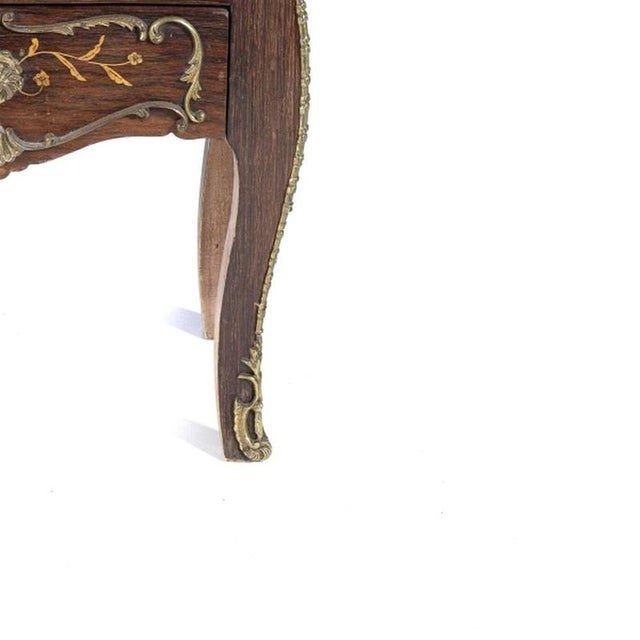 Portuguese Bedside Table with Drawers For Sale - Image 5 of 6