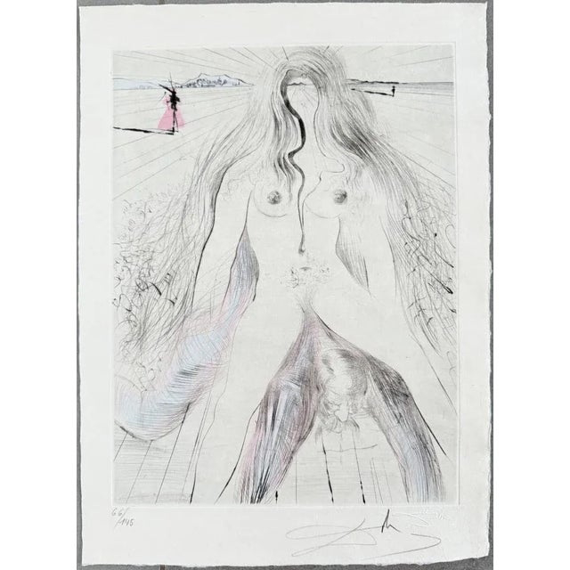 Salvador Dali, Femme à cheval, 1969, Etching For Sale - Image 6 of 7