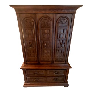 1960s Mid-Century Modern Armoire For Sale