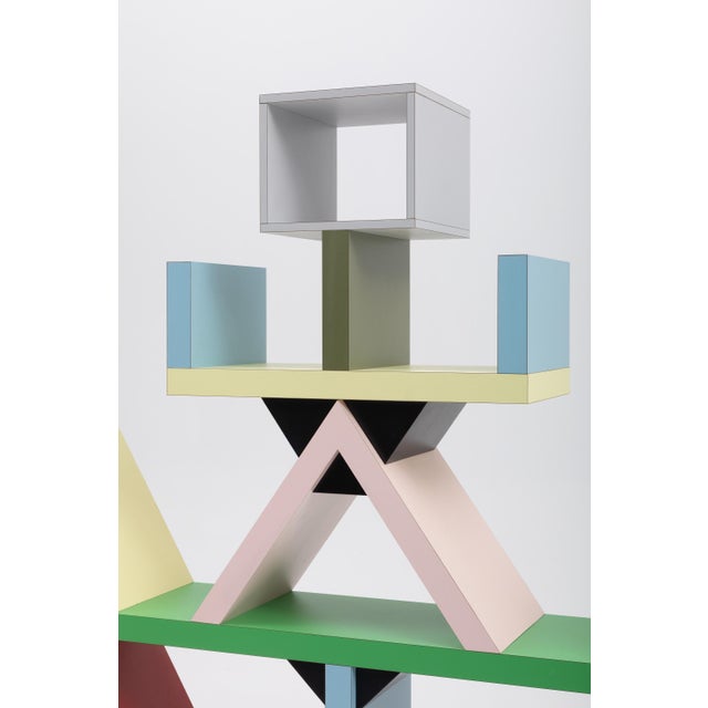 1980s Ettore Sottsass Carlton Room Divider for Memphis Milano, 1981 - Original Vintage Example For Sale - Image 5 of 18