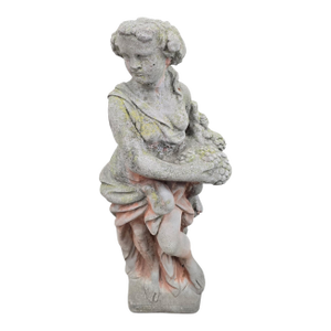 Vintage Classical Garden Maiden Statue