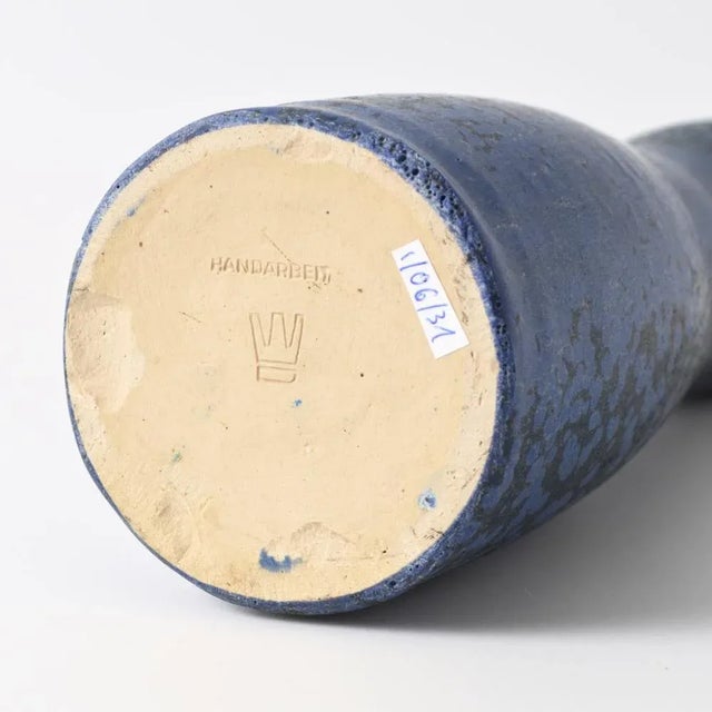 1980s German Studio Ceramic Vase by Rolf Weber, 1970s For Sale - Image 5 of 8