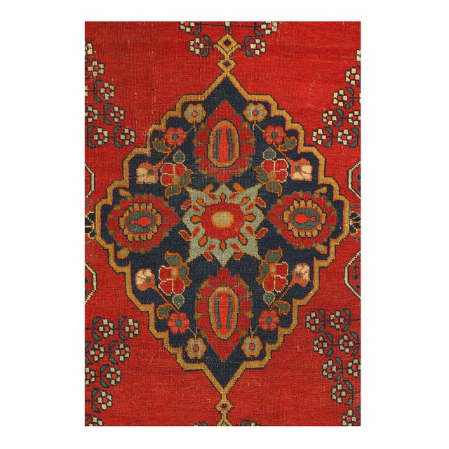 This beautiful antique Persian rug is a choice example of the Bakshaish Rugs, boasting many of the qualities most sought...