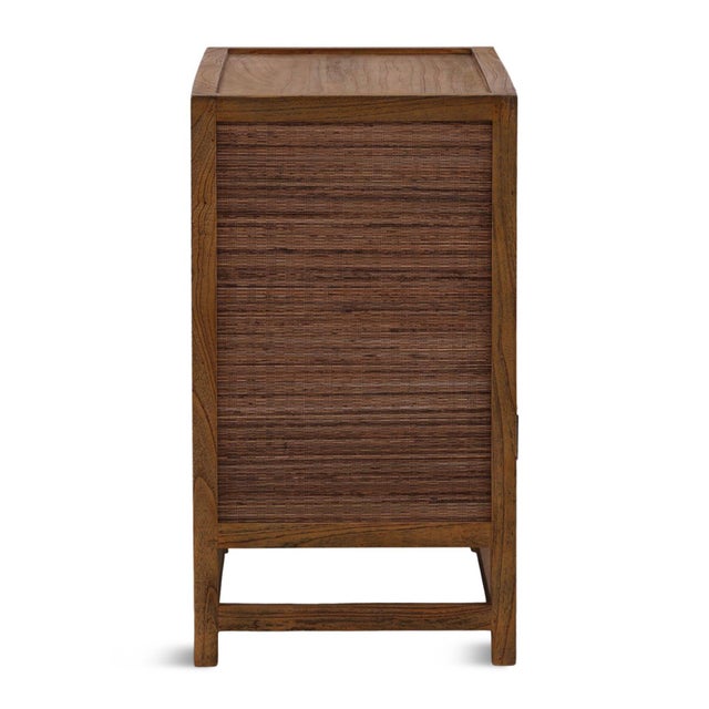 2020s Coconut Rattan Two-Door Sideboard Credenza For Sale - Image 5 of 7