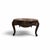 Vintage Louis XV Style Oval Coffee Table With Figured Wood Top For Sale - Image 13 of 14