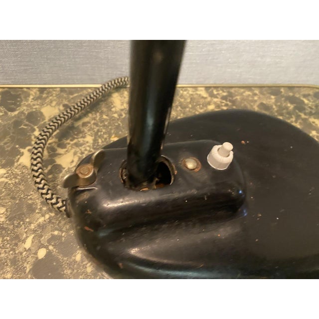 Metal Model 2175 Table Lamp by Heinrich Neudeck for HNB Badenia For Sale - Image 7 of 18