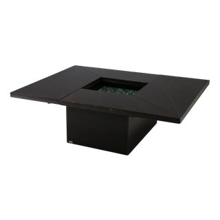 Coffee Table with Hidden Bar by Paul Michel for Roche Bobois, 1970s For Sale