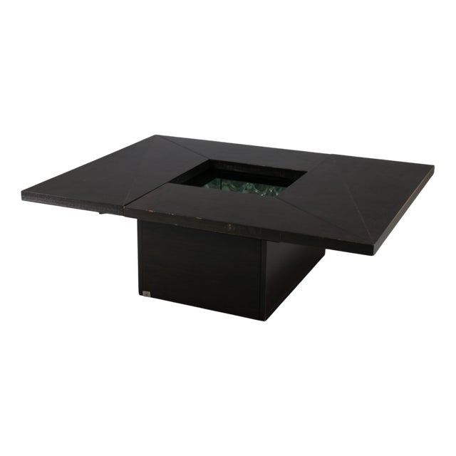 Coffee Table with Hidden Bar by Paul Michel for Roche Bobois, 1970s For Sale