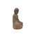 Rustic Rustic Wood Sitting Gautama Amitabha Shakyamuni Buddha Statue For Sale - Image 3 of 5