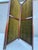 Austrian Secession Three-Panel Paravent in Olive Green Textile, 1910s For Sale - Image 13 of 16