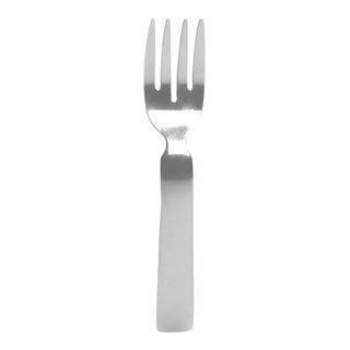 Cartier Sterling Silver Child's Fork, .925 Signed, 3.75 Inches Long For Sale