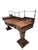 Late 19th Century Monumental Antique English Regency Revival Flame Mahogany Executive Desk For Sale - Image 10 of 12